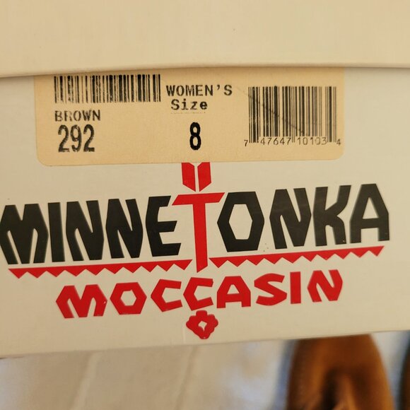 MINNETONKA Ankle Moccasin Boots - Size 8* - Picture 7 of 7